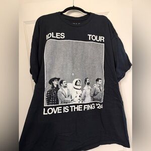 Idles Love is the Fing Tour Shirt